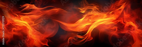 banner, texture of fire and flame. bright colorful background in the style of dark red and yellow-orange, swirling colors. conflagration.