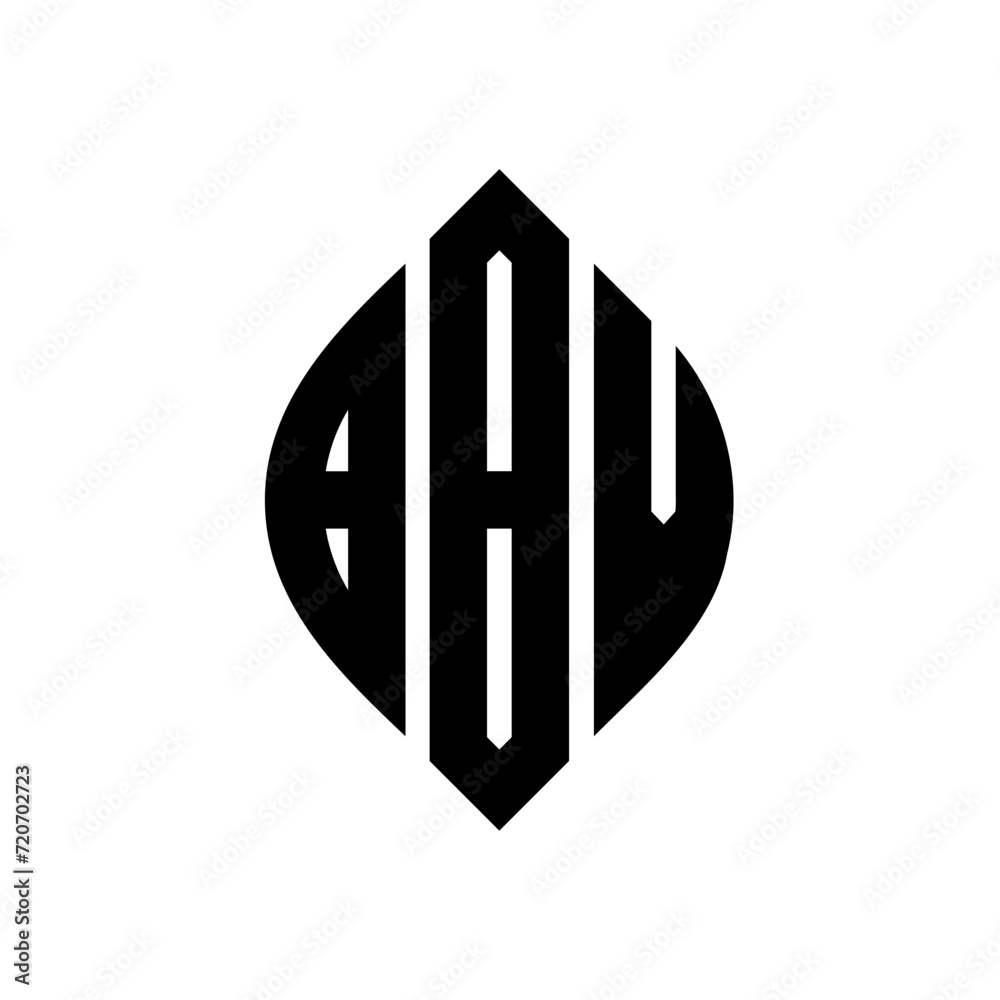 BBV circle letter logo design with circle and ellipse shape. BBV ellipse letters with typographic style. The three initials form a circle logo. BBV Circle Emblem Abstract Monogram Letter Mark Vector. BBV circle letter logo design with circle and ellipse shape. BBV ellipse letters with typographic style. The three initials form a circle logo. BBV Circle Emblem Abstract Monogram Letter Mark Vector.