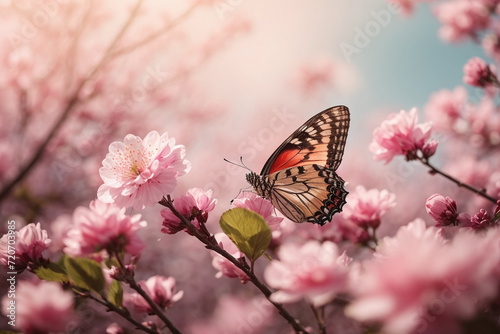 butterfly on a flower © Magic Art