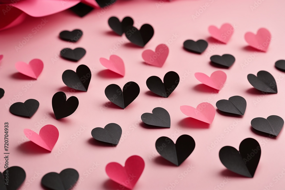 valentine hearts background