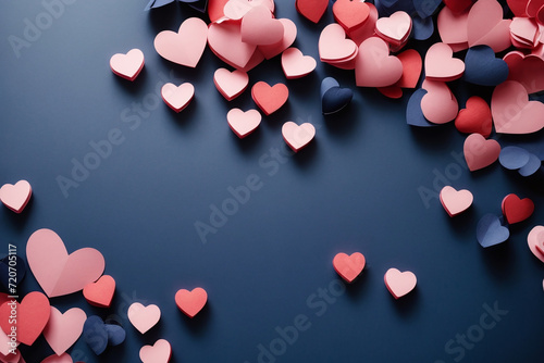 valentine hearts background © Magic Art