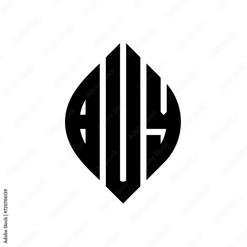 BUY circle letter logo design with circle and ellipse shape. BUY ellipse letters with typographic style. The three initials form a circle logo. BUY Circle Emblem Abstract Monogram Letter Mark Vector. BUY circle letter logo design with circle and ellipse shape. BUY ellipse letters with typographic style. The three initials form a circle logo. BUY Circle Emblem Abstract Monogram Letter Mark Vector.