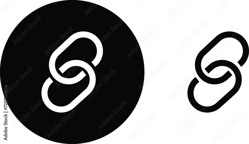 Internet URL or webpage url link icons set. Chain thick line icon, outline vector sign, linear simple pictogram isolated on transparent background. Web link symbol, logo, Connection, Reference. Internet URL or webpage url link icons set. Chain thick line icon, outline vector sign, linear simple pictogram isolated on transparent background. Web link symbol, logo, Connection, Reference.
