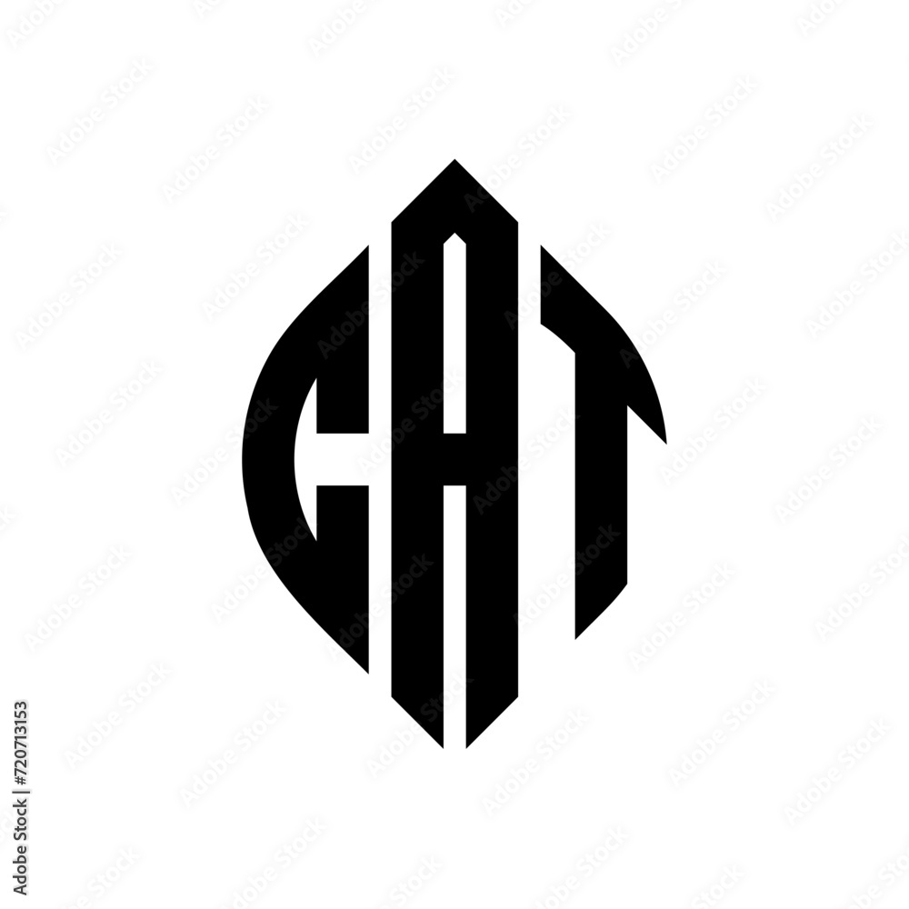 CAT circle letter logo design with circle and ellipse shape. CAT ellipse letters with typographic style. The three initials form a circle logo. CAT Circle Emblem Abstract Monogram Letter Mark Vector. CAT circle letter logo design with circle and ellipse shape. CAT ellipse letters with typographic style. The three initials form a circle logo. CAT Circle Emblem Abstract Monogram Letter Mark Vector.