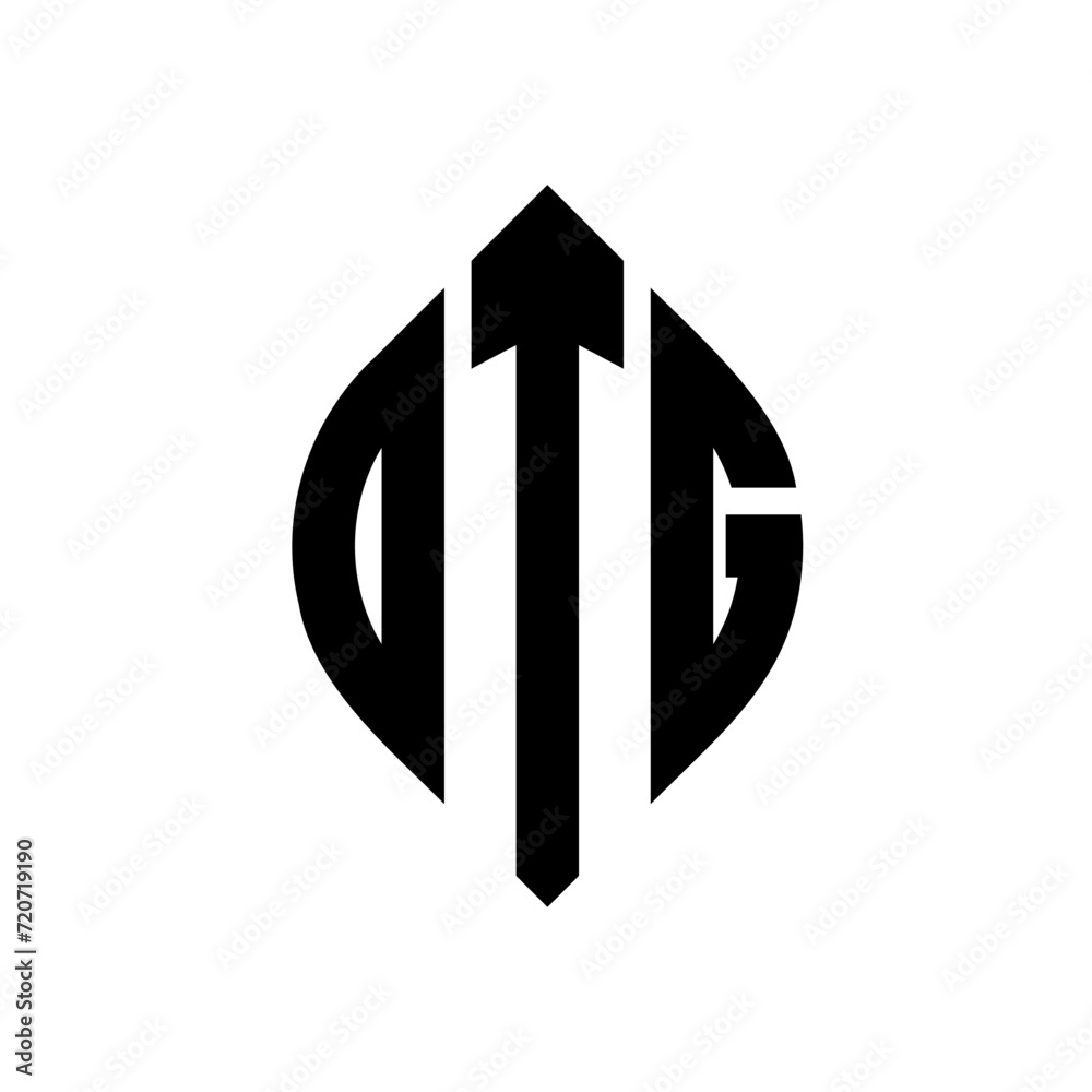 DTG circle letter logo design with circle and ellipse shape. DTG ellipse letters with typographic style. The three initials form a circle logo. DTG circle emblem abstract monogram letter mark vector. DTG circle letter logo design with circle and ellipse shape. DTG ellipse letters with typographic style. The three initials form a circle logo. DTG circle emblem abstract monogram letter mark vector.