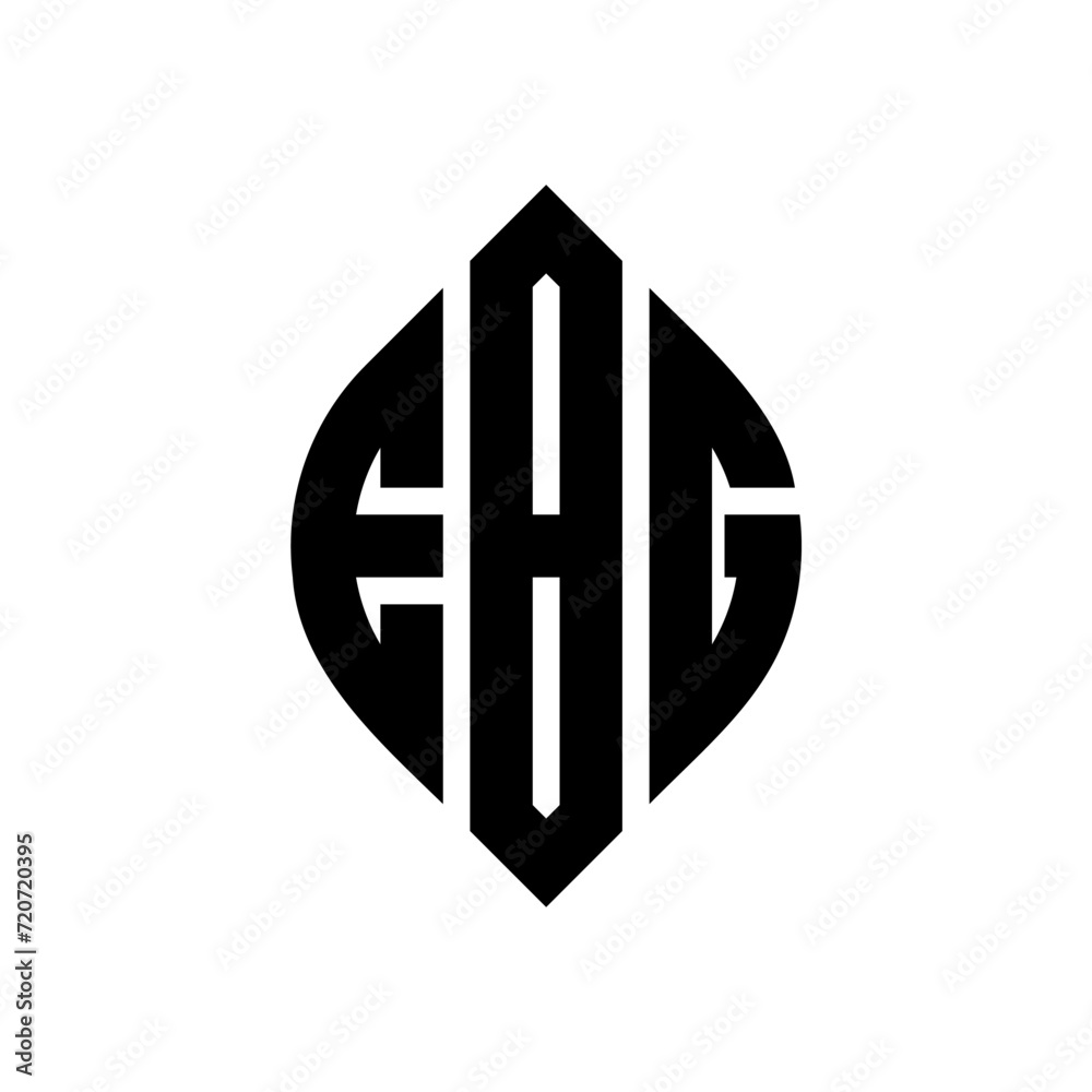 EBG circle letter logo design with circle and ellipse shape. EBG ellipse letters with typographic style. The three initials form a circle logo. EBG Circle Emblem Abstract Monogram Letter Mark Vector. EBG circle letter logo design with circle and ellipse shape. EBG ellipse letters with typographic style. The three initials form a circle logo. EBG Circle Emblem Abstract Monogram Letter Mark Vector.