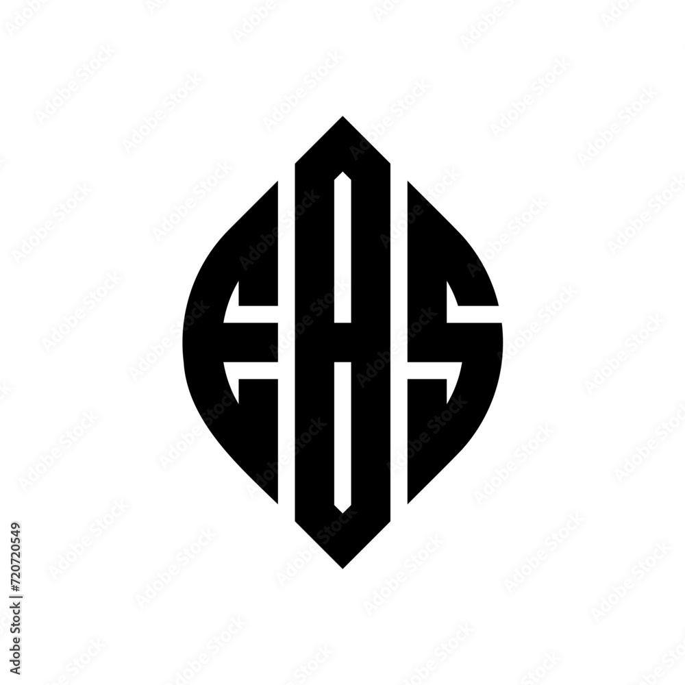 EBS circle letter logo design with circle and ellipse shape. EBS ellipse letters with typographic style. The three initials form a circle logo. EBS Circle Emblem Abstract Monogram Letter Mark Vector. EBS circle letter logo design with circle and ellipse shape. EBS ellipse letters with typographic style. The three initials form a circle logo. EBS Circle Emblem Abstract Monogram Letter Mark Vector.