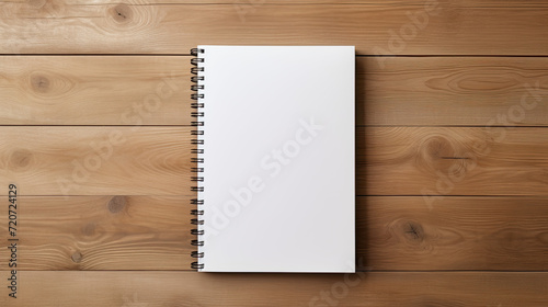 notebook top view