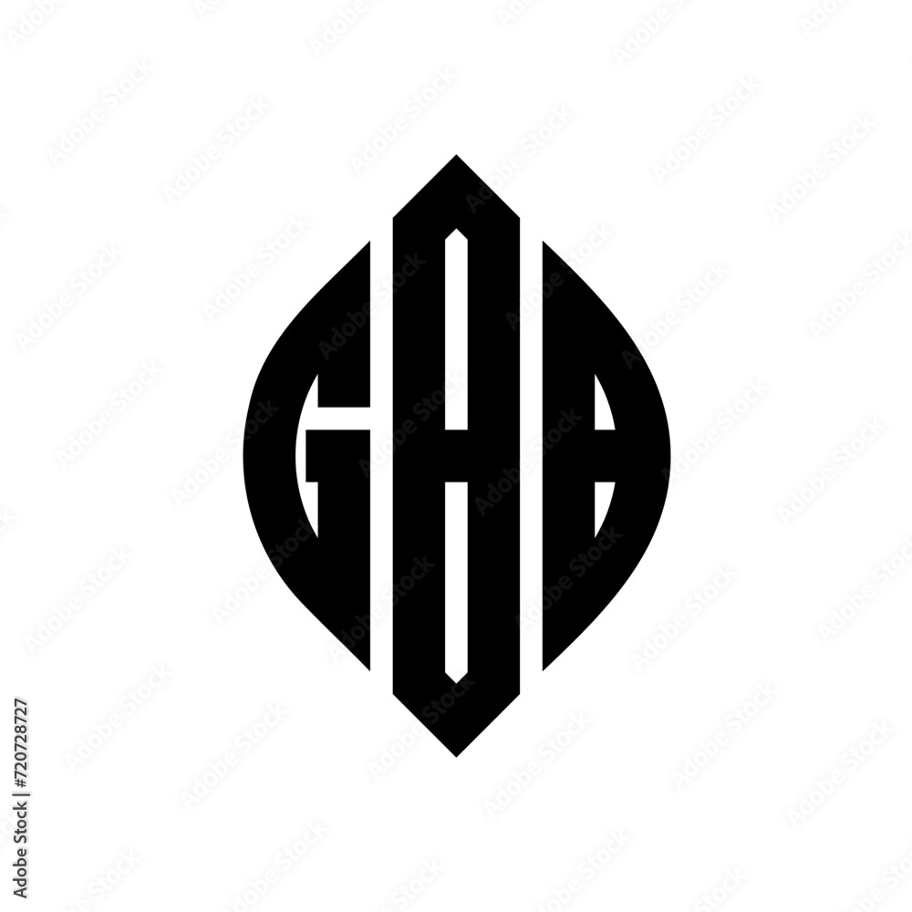 GBB circle letter logo design with circle and ellipse shape. GBB ellipse letters with typographic style. The three initials form a circle logo. GBB Circle Emblem Abstract Monogram Letter Mark Vector. GBB circle letter logo design with circle and ellipse shape. GBB ellipse letters with typographic style. The three initials form a circle logo. GBB Circle Emblem Abstract Monogram Letter Mark Vector.