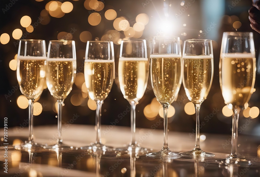 table champagne reception champagne glasses poured Many bubbles glasses Champagne occasion table champagne reception champagne glasses poured Many bubbles glasses Champagne occasion