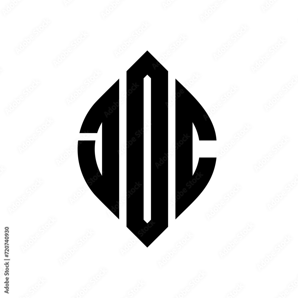JDC circle letter logo design with circle and ellipse shape. JDC ellipse letters with typographic style. The three initials form a circle logo. JDC circle emblem abstract monogram letter mark vector. JDC circle letter logo design with circle and ellipse shape. JDC ellipse letters with typographic style. The three initials form a circle logo. JDC circle emblem abstract monogram letter mark vector.