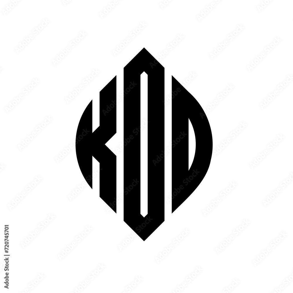 KDO circle letter logo design with circle and ellipse shape. KDO ellipse letters with typographic style. The three initials form a circle logo. KDO circle emblem abstract monogram letter mark vector. KDO circle letter logo design with circle and ellipse shape. KDO ellipse letters with typographic style. The three initials form a circle logo. KDO circle emblem abstract monogram letter mark vector.
