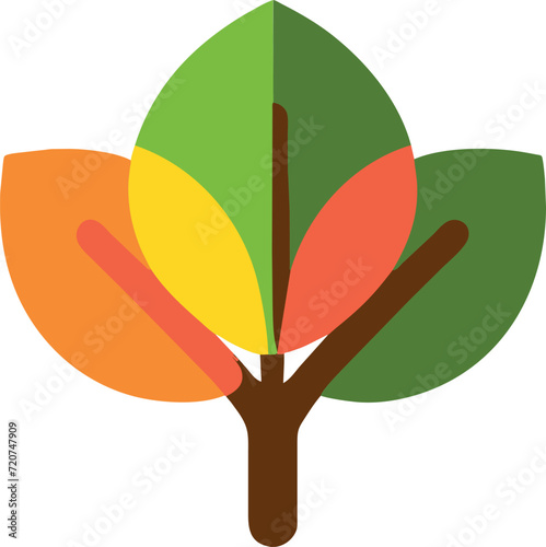 icono de hojas, que representan las partes de las plantas utilizadas en tratamientos naturales, icon