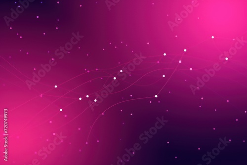 Magenta minimalistic background with line and dot pattern