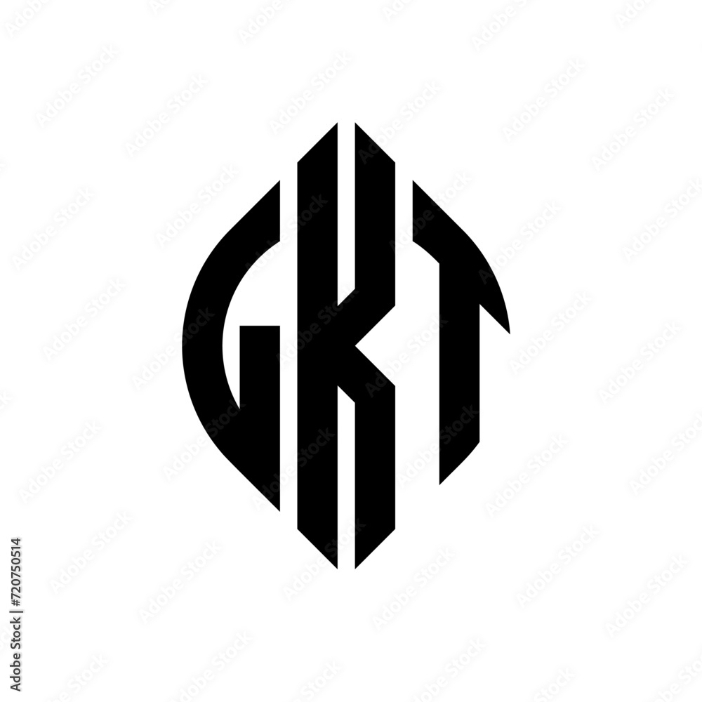LKT circle letter logo design with circle and ellipse shape. LKT ellipse letters with typographic style. The three initials form a circle logo. LKT circle emblem abstract monogram letter mark vector. LKT circle letter logo design with circle and ellipse shape. LKT ellipse letters with typographic style. The three initials form a circle logo. LKT circle emblem abstract monogram letter mark vector.