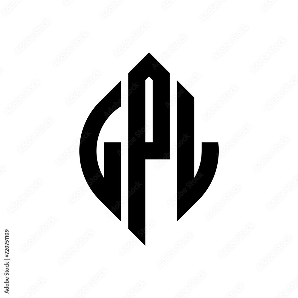 LPL circle letter logo design with circle and ellipse shape. LPL ellipse letters with typographic style. The three initials form a circle logo. LPL circle emblem abstract monogram letter mark vector. LPL circle letter logo design with circle and ellipse shape. LPL ellipse letters with typographic style. The three initials form a circle logo. LPL circle emblem abstract monogram letter mark vector.