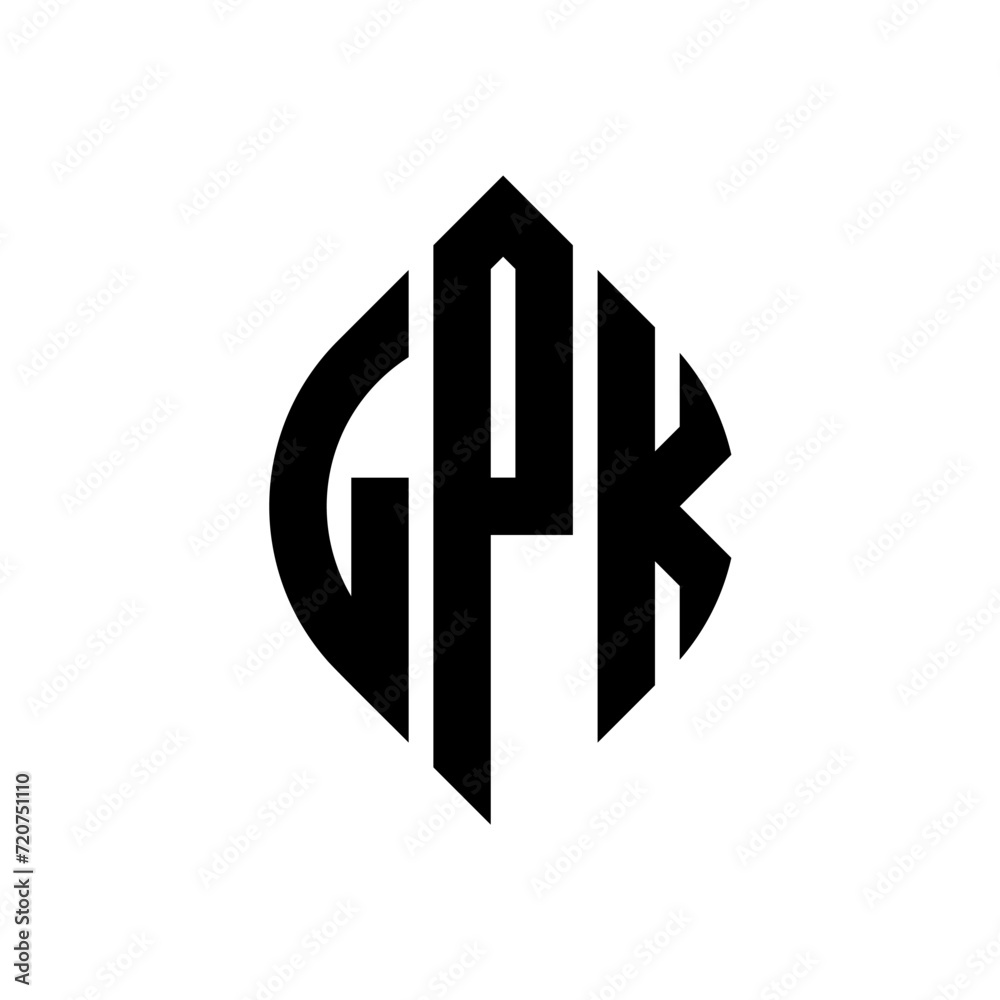 LPK circle letter logo design with circle and ellipse shape. LPK ellipse letters with typographic style. The three initials form a circle logo. LPK circle emblem abstract monogram letter mark vector. LPK circle letter logo design with circle and ellipse shape. LPK ellipse letters with typographic style. The three initials form a circle logo. LPK circle emblem abstract monogram letter mark vector.