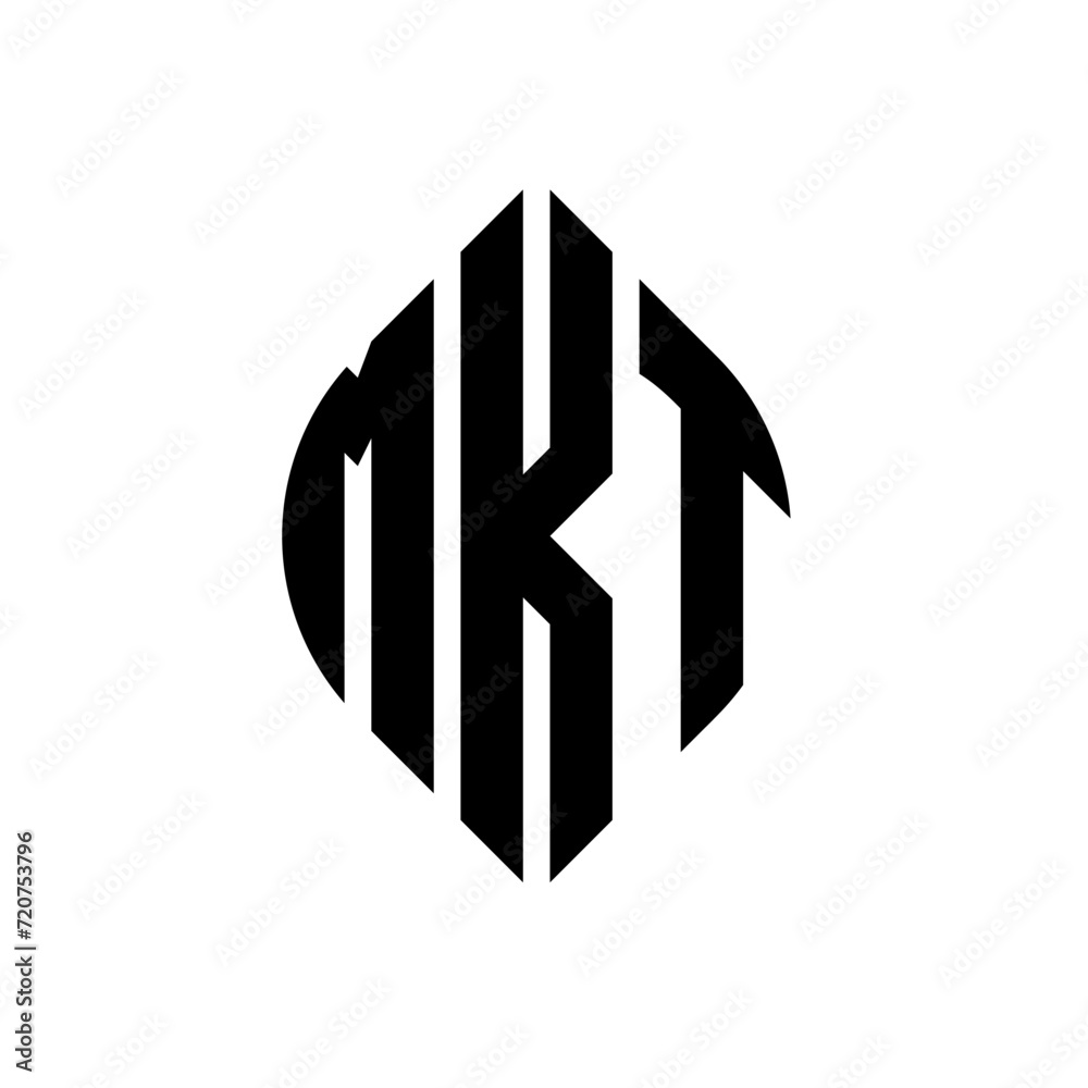 MKT circle letter logo design with circle and ellipse shape. MKT ellipse letters with typographic style. The three initials form a circle logo. MKT circle emblem abstract monogram letter mark vector. MKT circle letter logo design with circle and ellipse shape. MKT ellipse letters with typographic style. The three initials form a circle logo. MKT circle emblem abstract monogram letter mark vector.