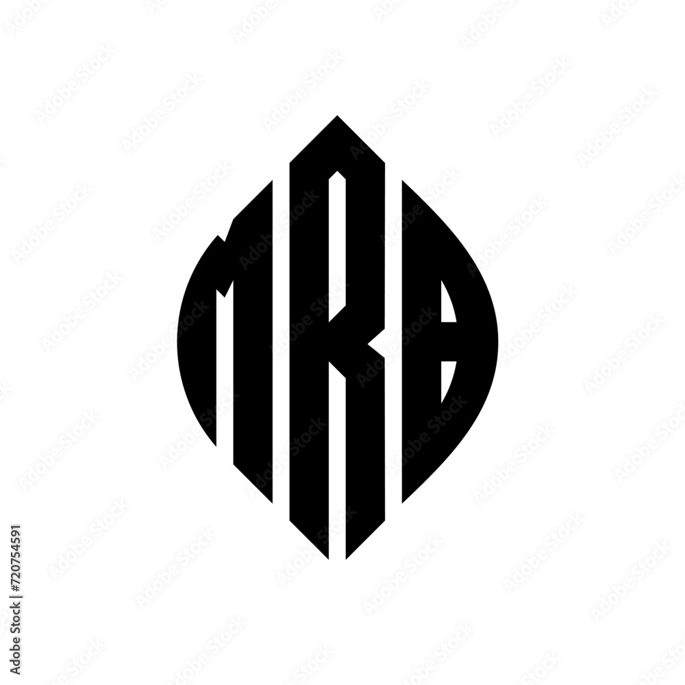 MRB circle letter logo design with circle and ellipse shape. MRB ellipse letters with typographic style. The three initials form a circle logo. MRB circle emblem abstract monogram letter mark vector. MRB circle letter logo design with circle and ellipse shape. MRB ellipse letters with typographic style. The three initials form a circle logo. MRB circle emblem abstract monogram letter mark vector.