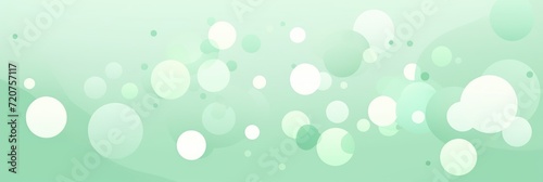 Mint abstract core background with dots, rhombuses, and circles