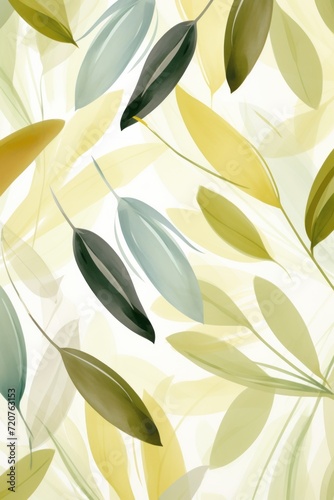Olive seamless pattern of blurring lines in different pastel colours