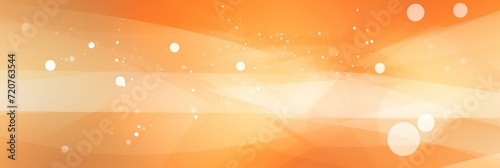 Orange abstract core background with dots, rhombuses, and circles