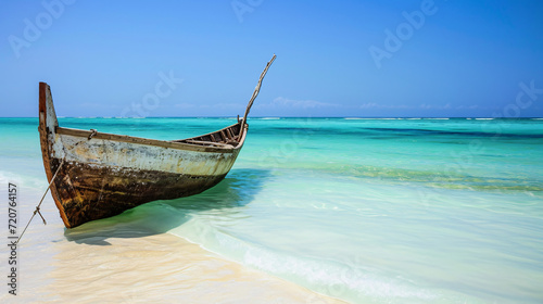 boat on the beach © deniew