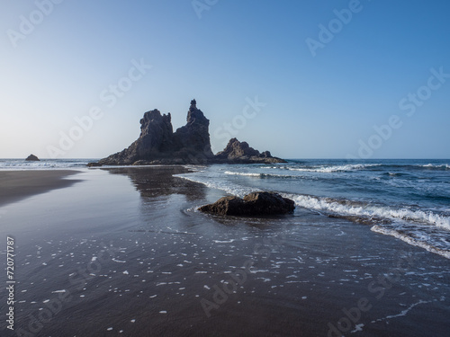 Beach Playa de Benijo in Tenerife