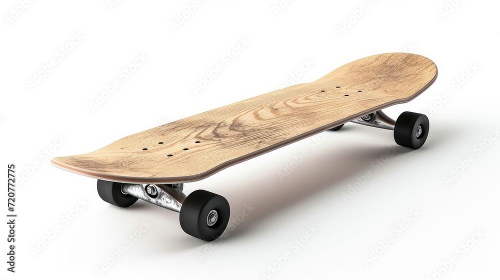Skateboard isolated on white background. Sport Skateboard isolated on white background. Sport