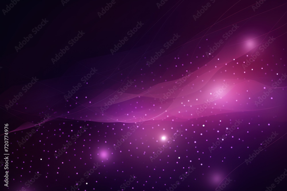 Plum abstract core background with dots, rhombuses, and circles