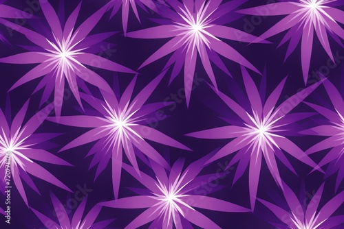 Purple striking artwork featuring a seamless pattern