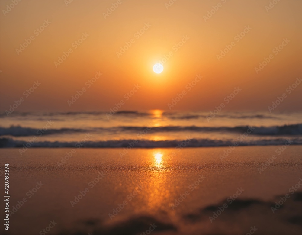 sunset over the sea, high-quality wallpapers