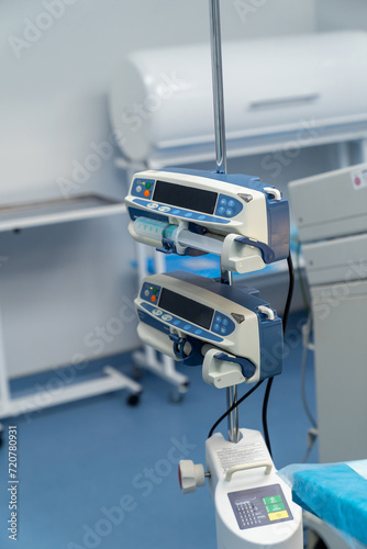 Medical equipment in the operating room