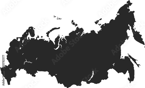 country map russian federation photo