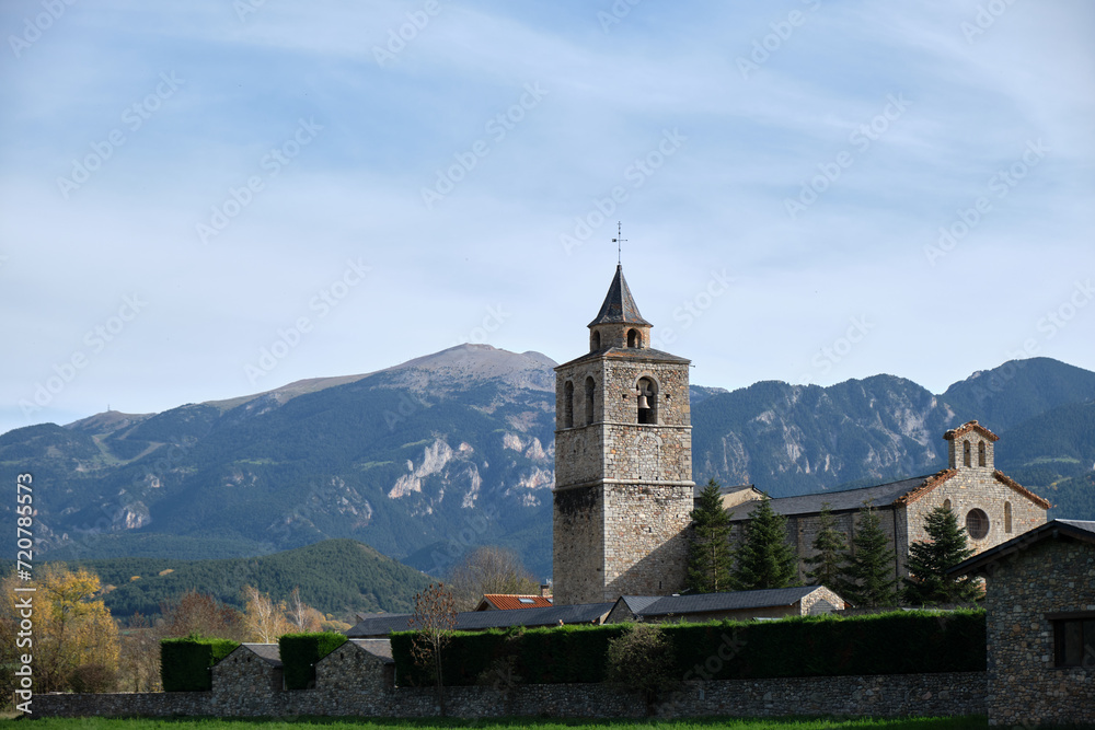 Fototapeta premium Talló, Bellver de Cerdanya, Puigcerdà, Catalonia, Spain