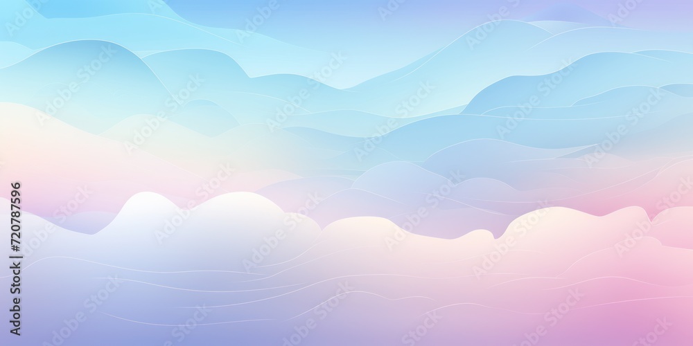 Sky pastel iridescent simple gradient background