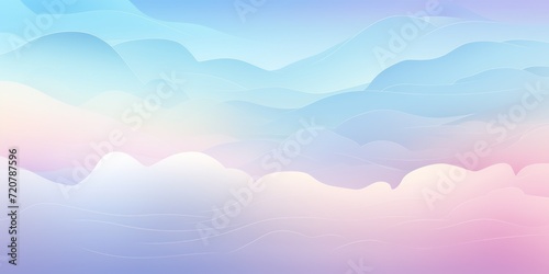 Sky pastel iridescent simple gradient background © Michael