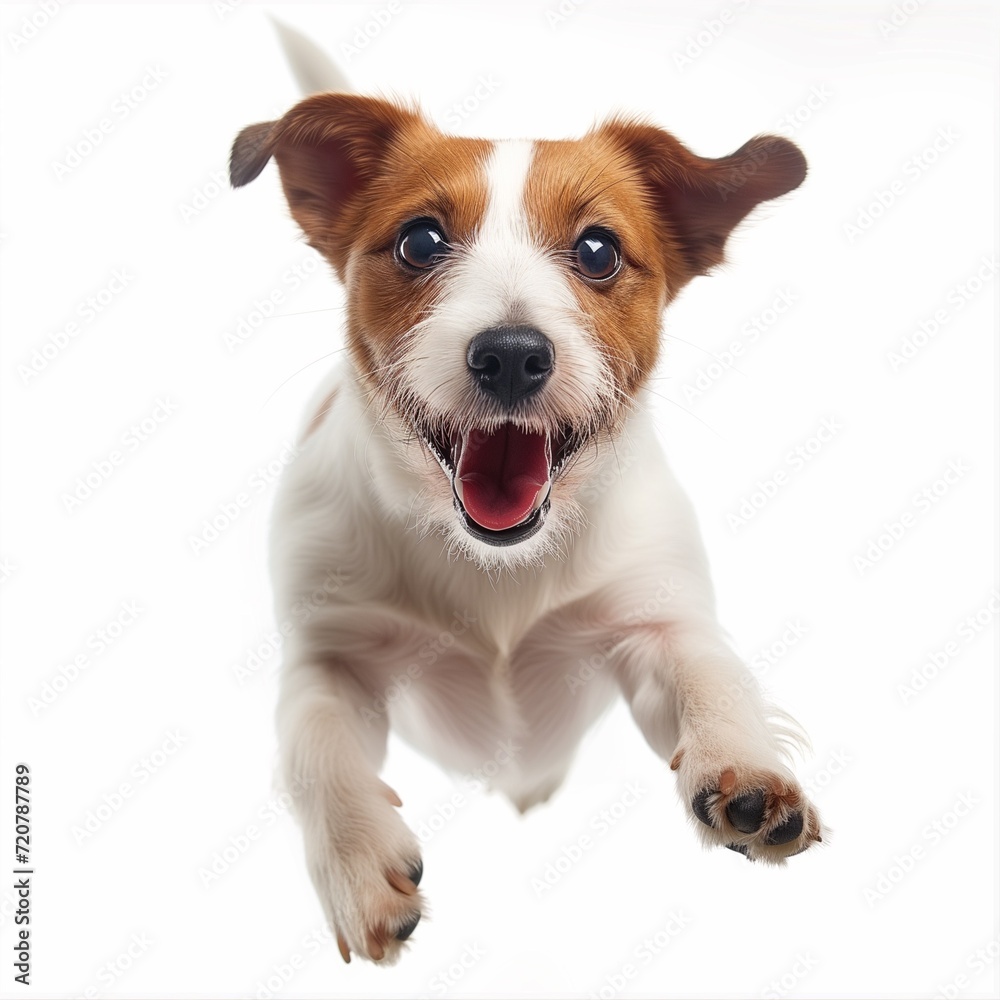 jack russel jumping in the studio jack russel jumping in the studio
