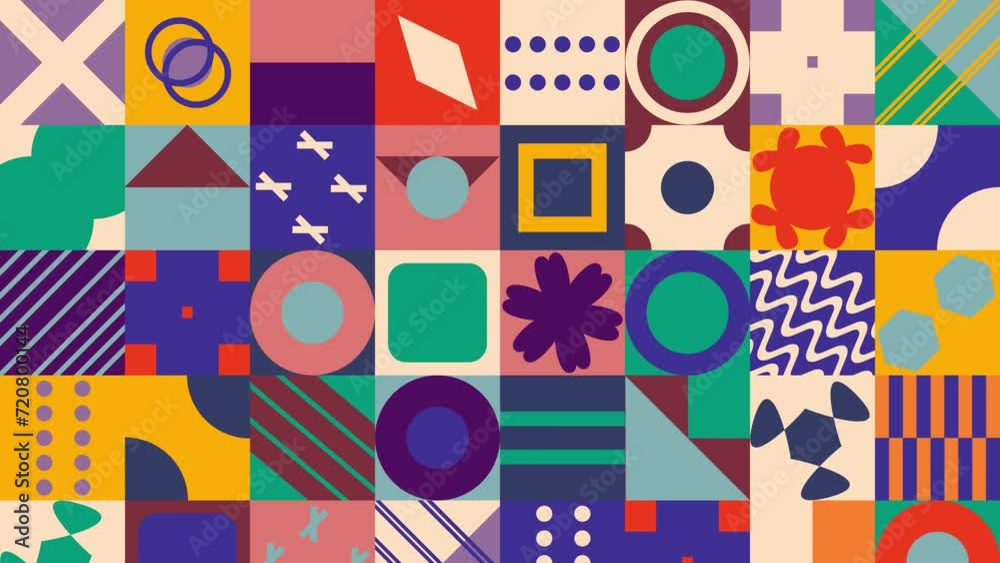 Geometric Animated Background Geometric Animated Background