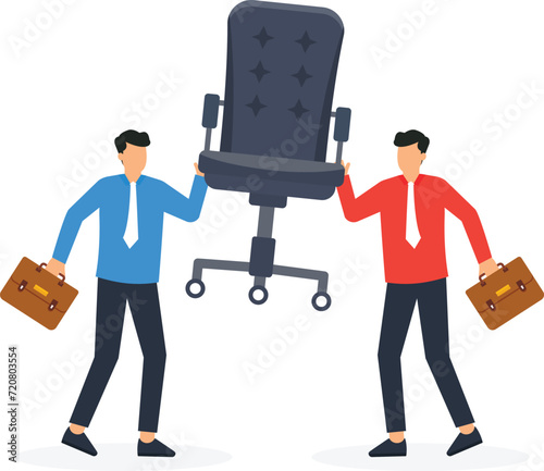 Job Promotion with Strategy and Skill and do best for business success concept,
