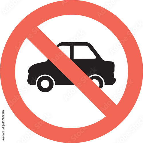 no overtaking sign icon, icon