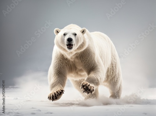 Polar Bear on Studio White