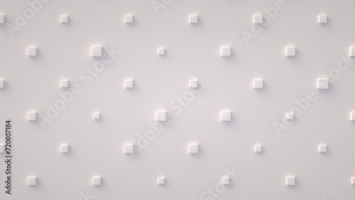 Abstract background with cubes on light ivory, porcelain surface. © VectorShop
