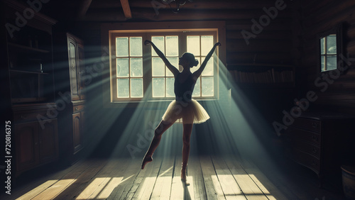Grace in Shadows  An 18-Year-Old Ballerina   s Practice in a Wooden House