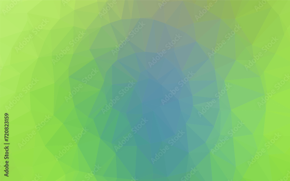 Obraz premium Light Blue, Green vector blurry triangle pattern. Triangular geometric sample with gradient. Brand new design for your business.