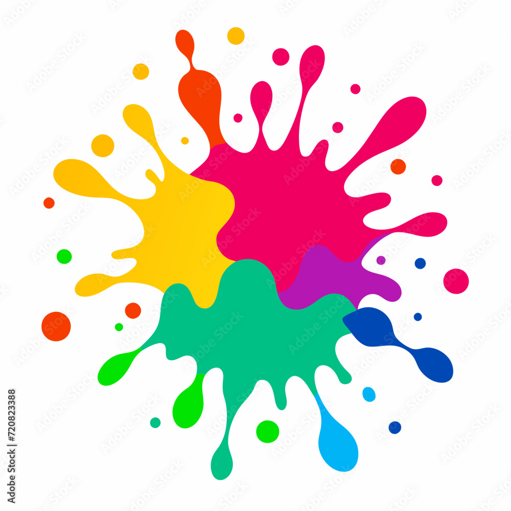 paint splashes paint splashes