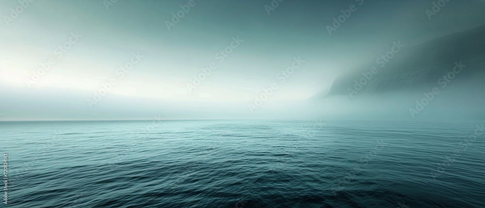 Fototapeta premium Minimalist abstract landscapes and seascapes, award winning studio photography