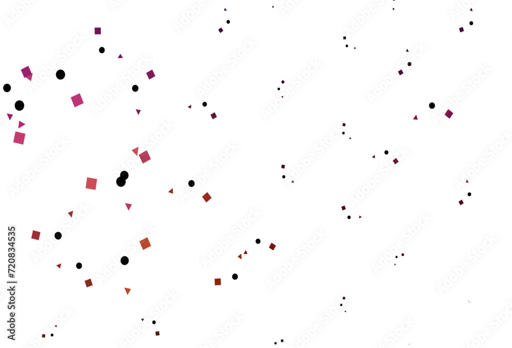 Light Pink, Yellow vector pattern in polygonal style with circles. Light Pink, Yellow vector pattern in polygonal style with circles.