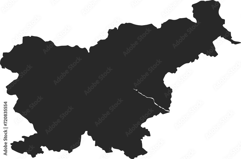country map slovenia