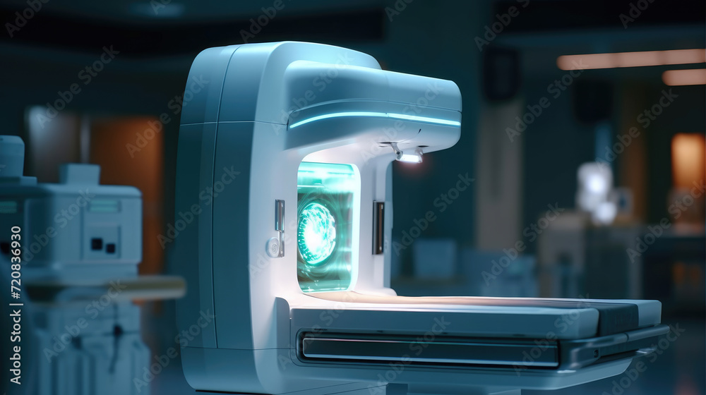 A modern X-ray machine in a hospital A modern X-ray machine in a hospital